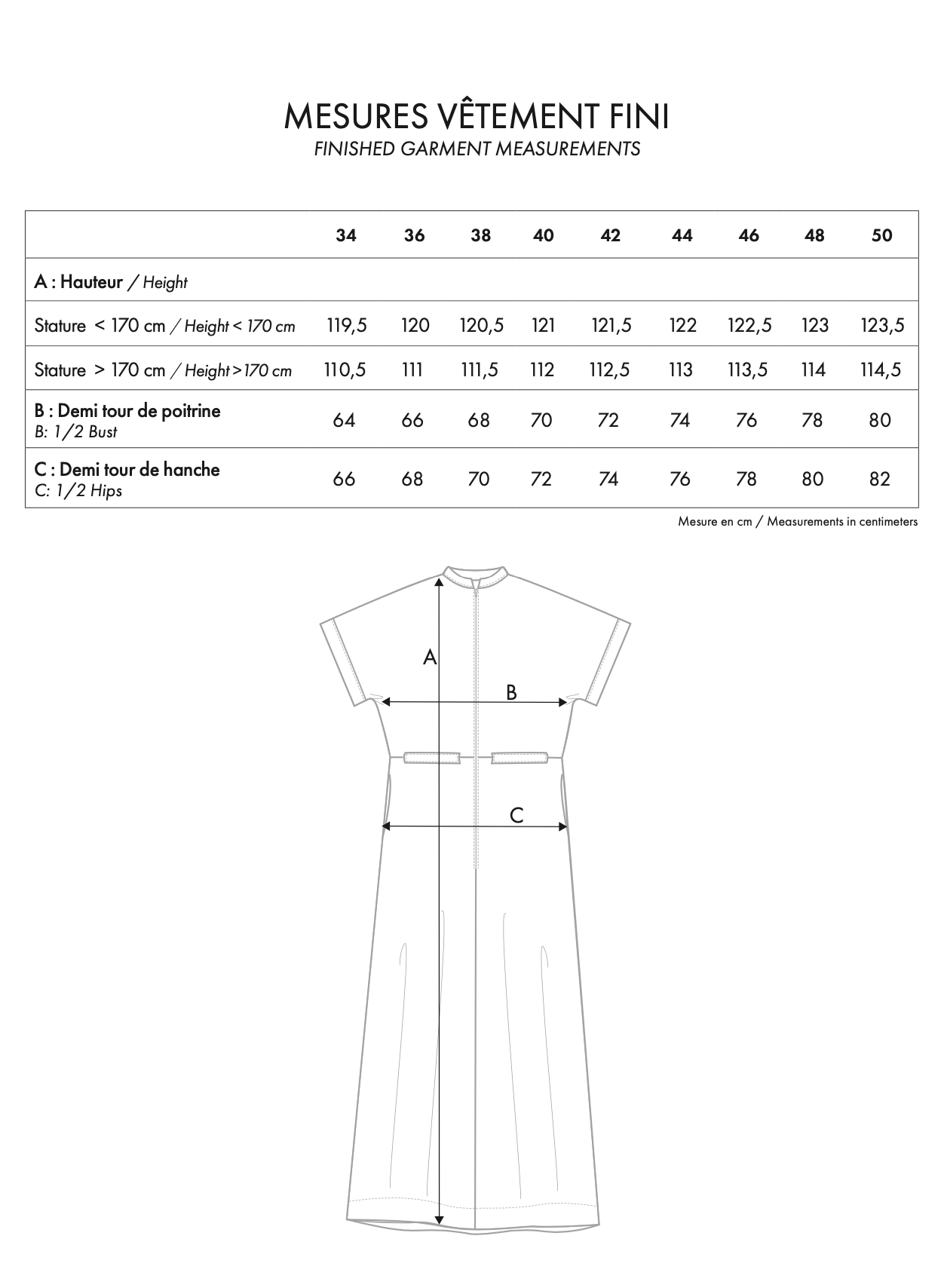 Atelier Brunette La Robe Zippée