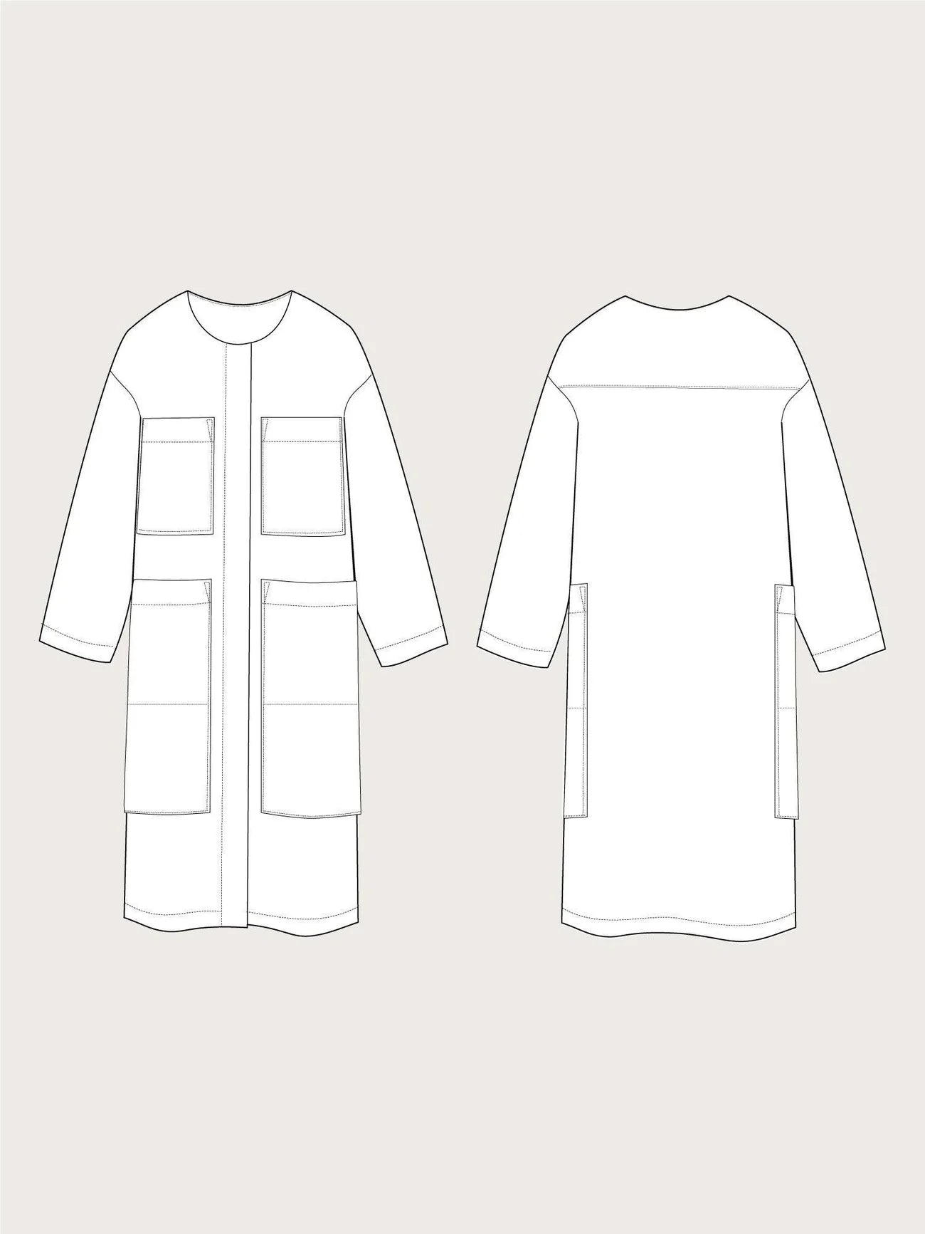 The Assembly Line Lab Coat – The Fold Line the-assembly-line-lab-coat-the-fold-line