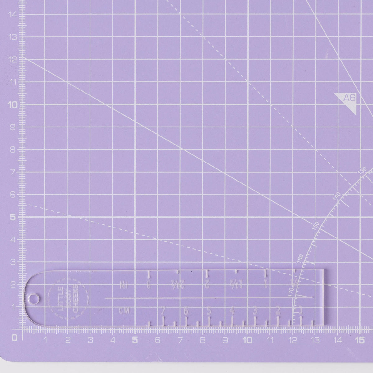 Little Rosy Cheeks Label Placement Ruler – The Fold Line