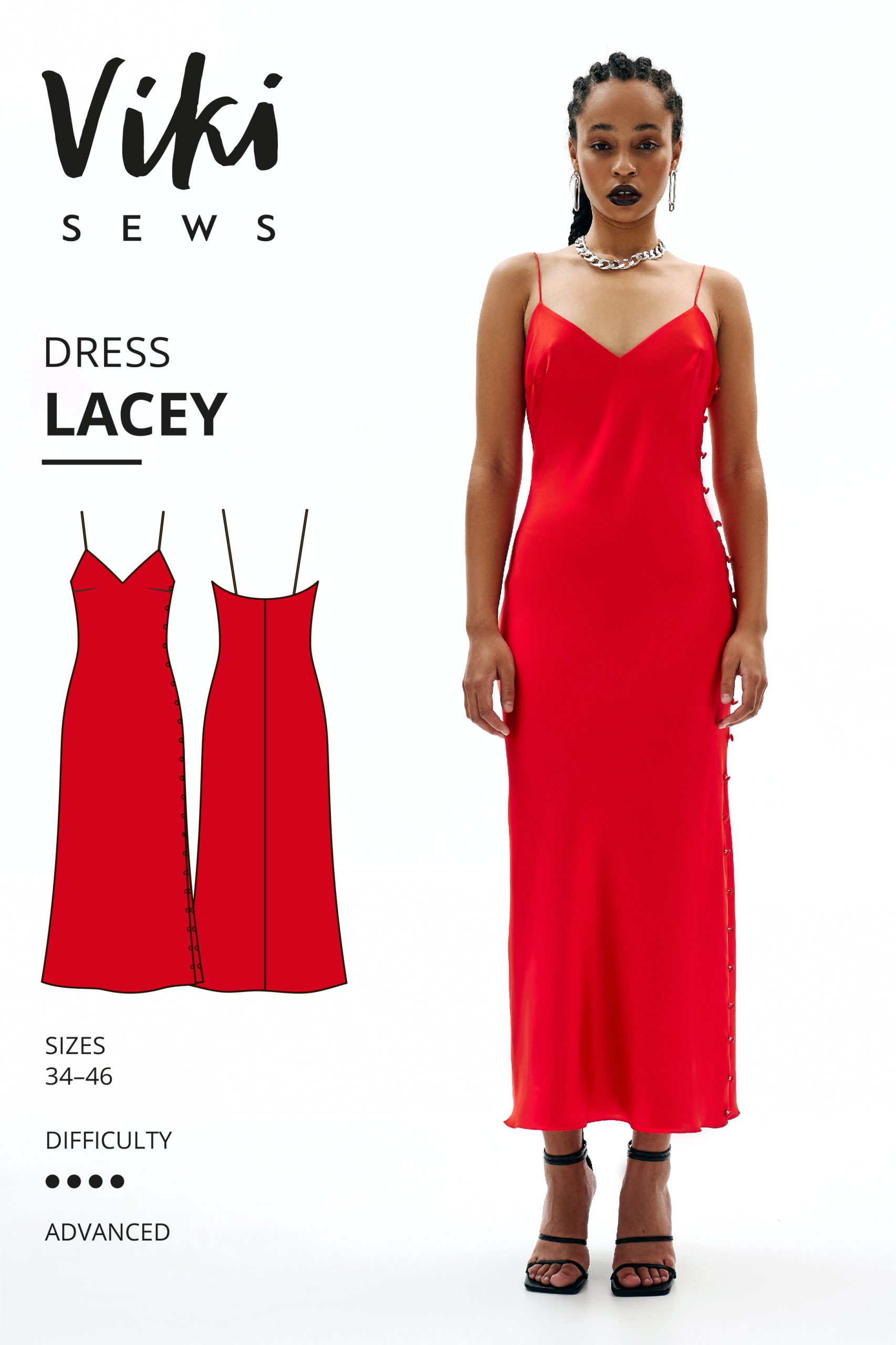 Vikisews Lacey Dress PDF