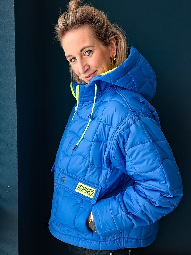 French Navy Laken Jacket