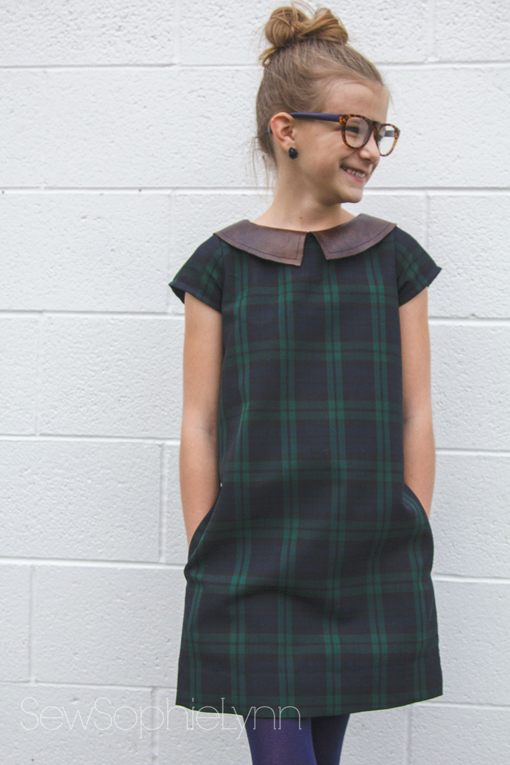 Hey June Handmade Child/Teen Larkspur Dress