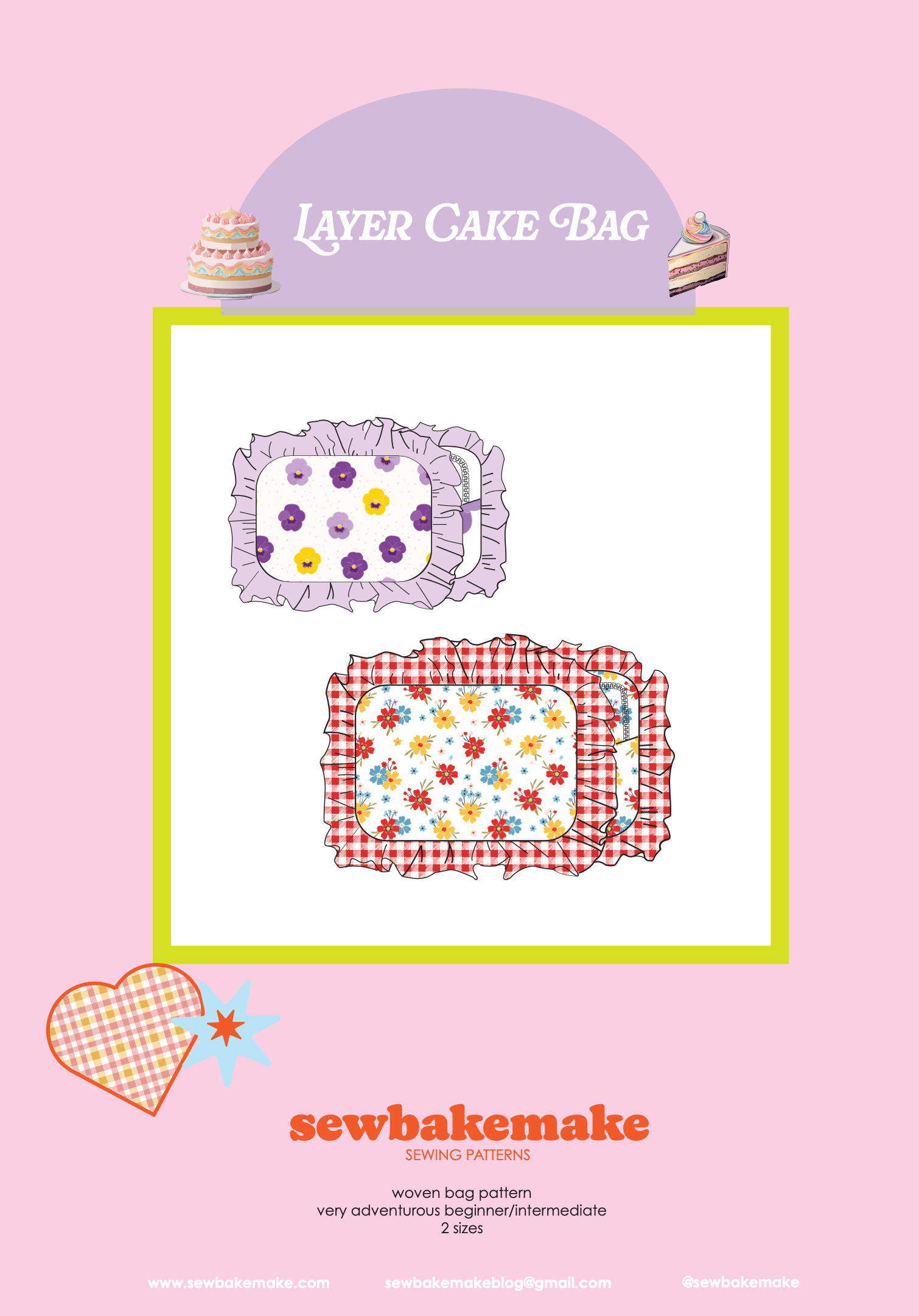 Sew Bake Make Layer Cake Bag