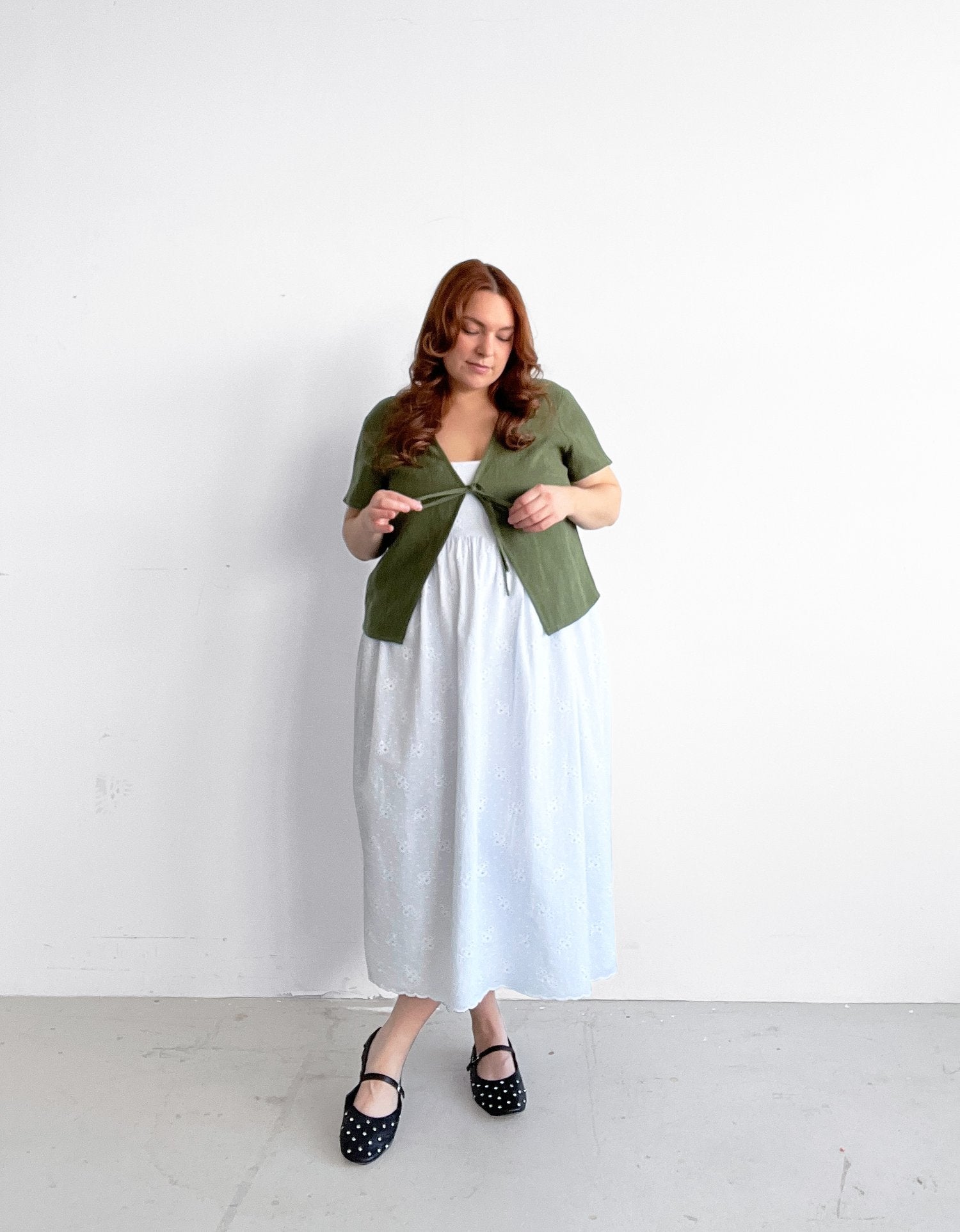 Les Perlines Layover Cardigan – The Fold Line