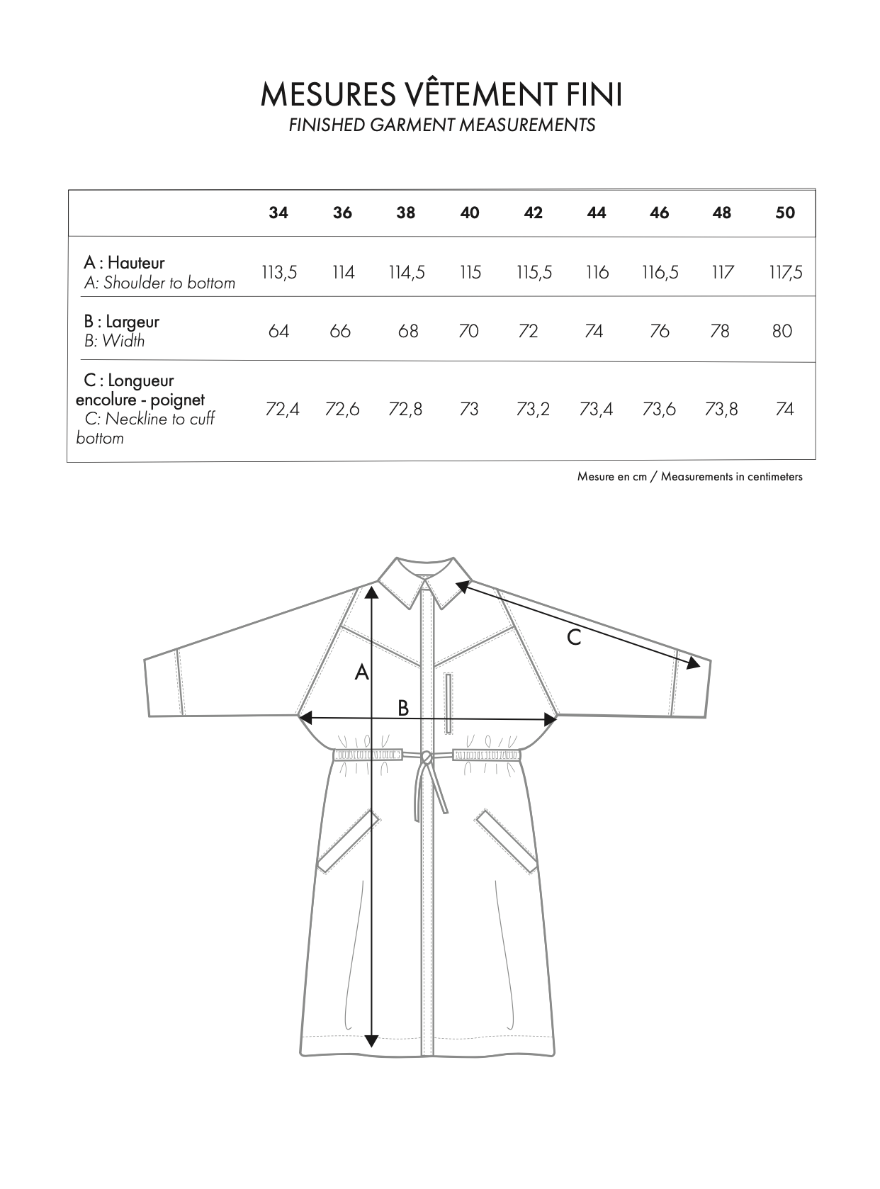 Atelier Brunette Le Trench