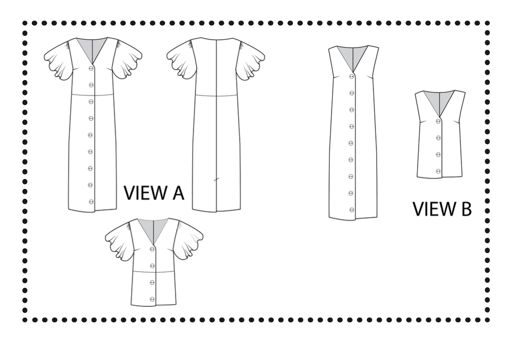 Pattern Sewciety Lea Dress and Top