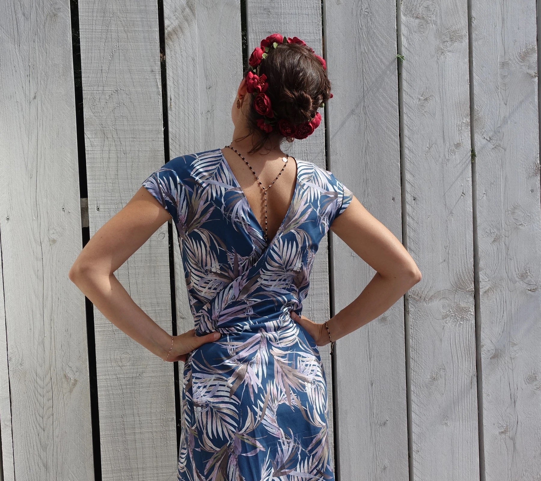 Maison Fauve Leaf Dress and Top