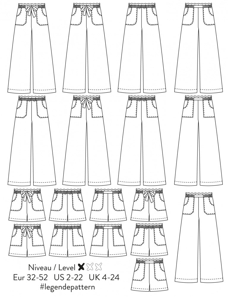 Atelier Scämmit Legende Pants or Shorts