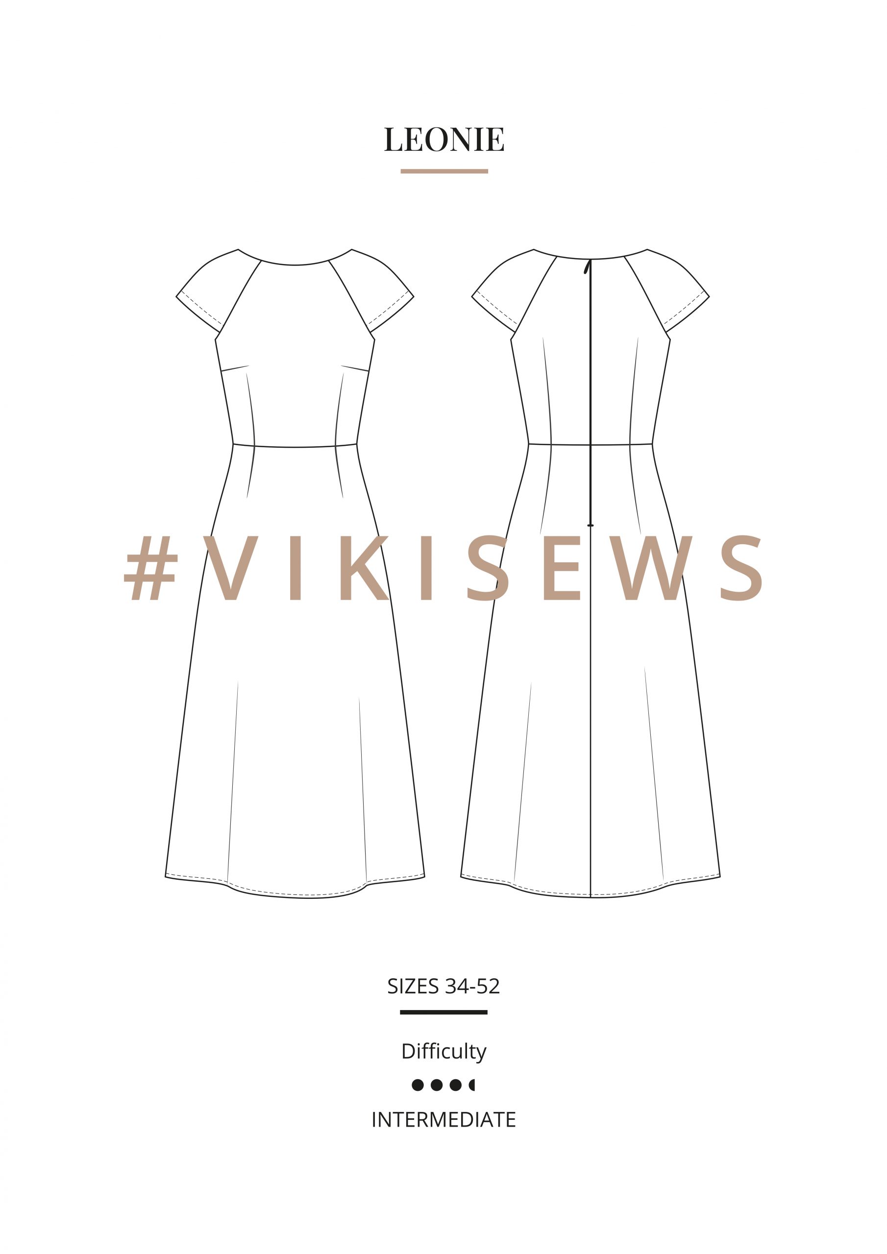 Vikisews Leonie Dress PDF