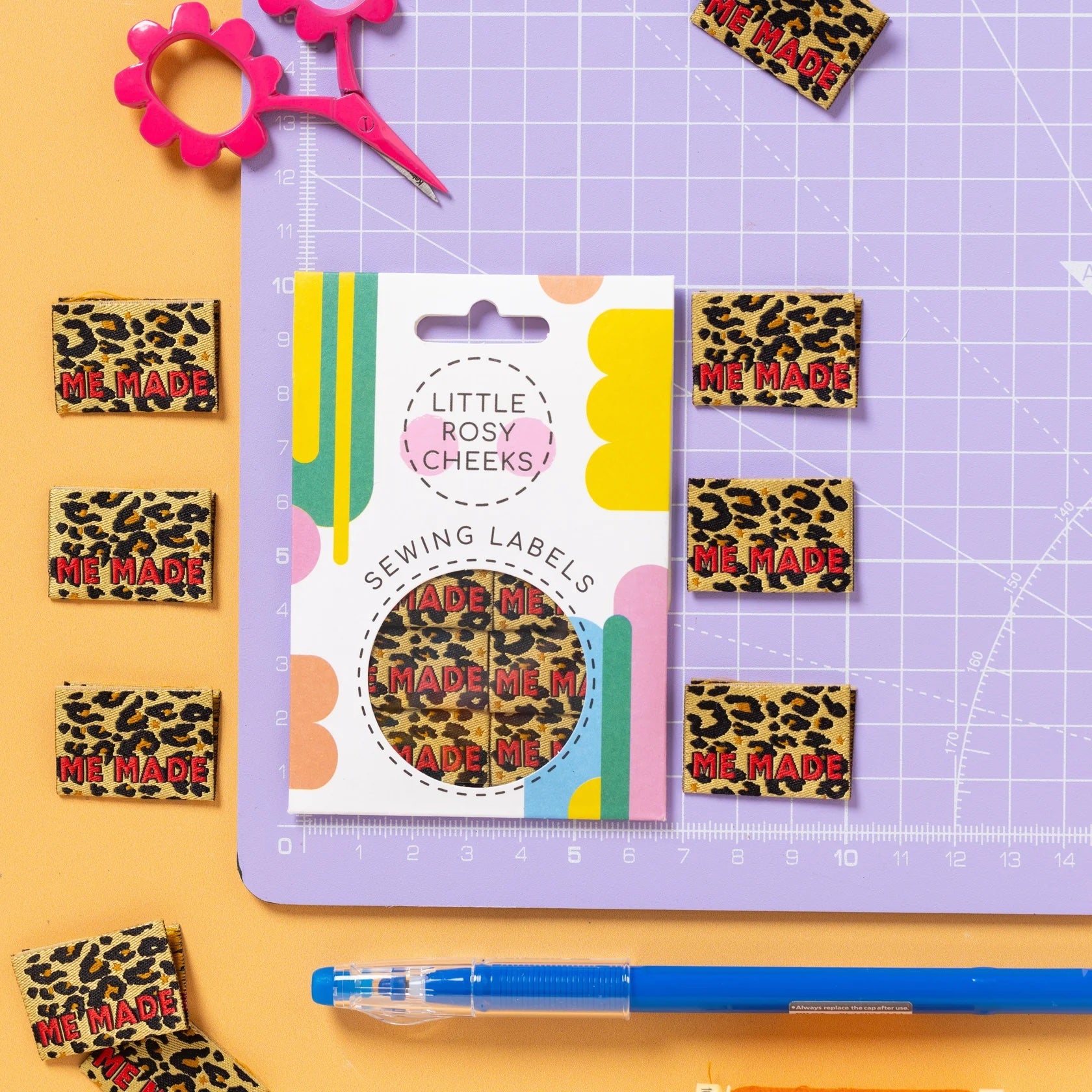 Little Rosy Cheeks 'Leopard Me Made' Labels