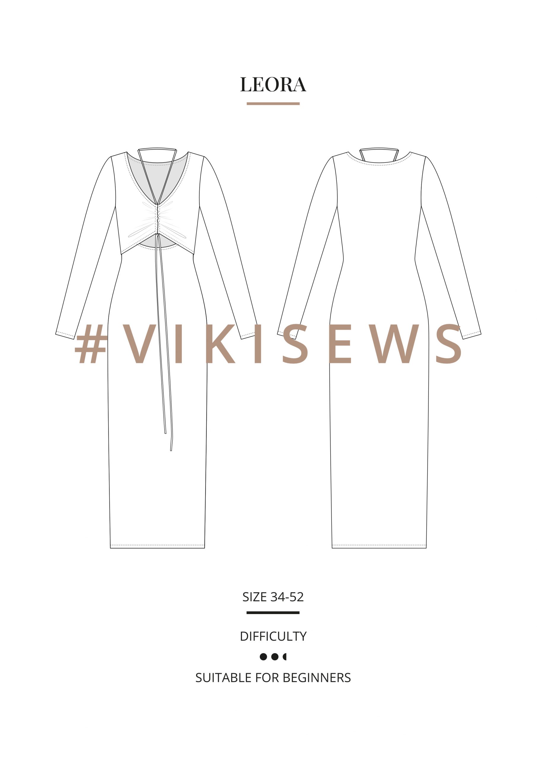 Vikisews Leora Dress PDF