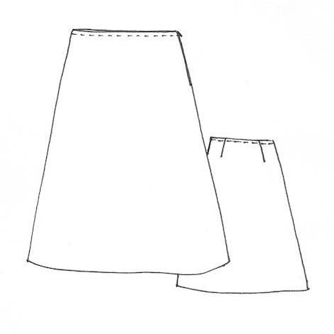 Tessuti Fabrics Libby A-line Skirt