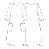 Tessuti Fabrics Lily Linen Dress The Fold Line Tessuti Fabrics Lily Linen Dress The Fold Line