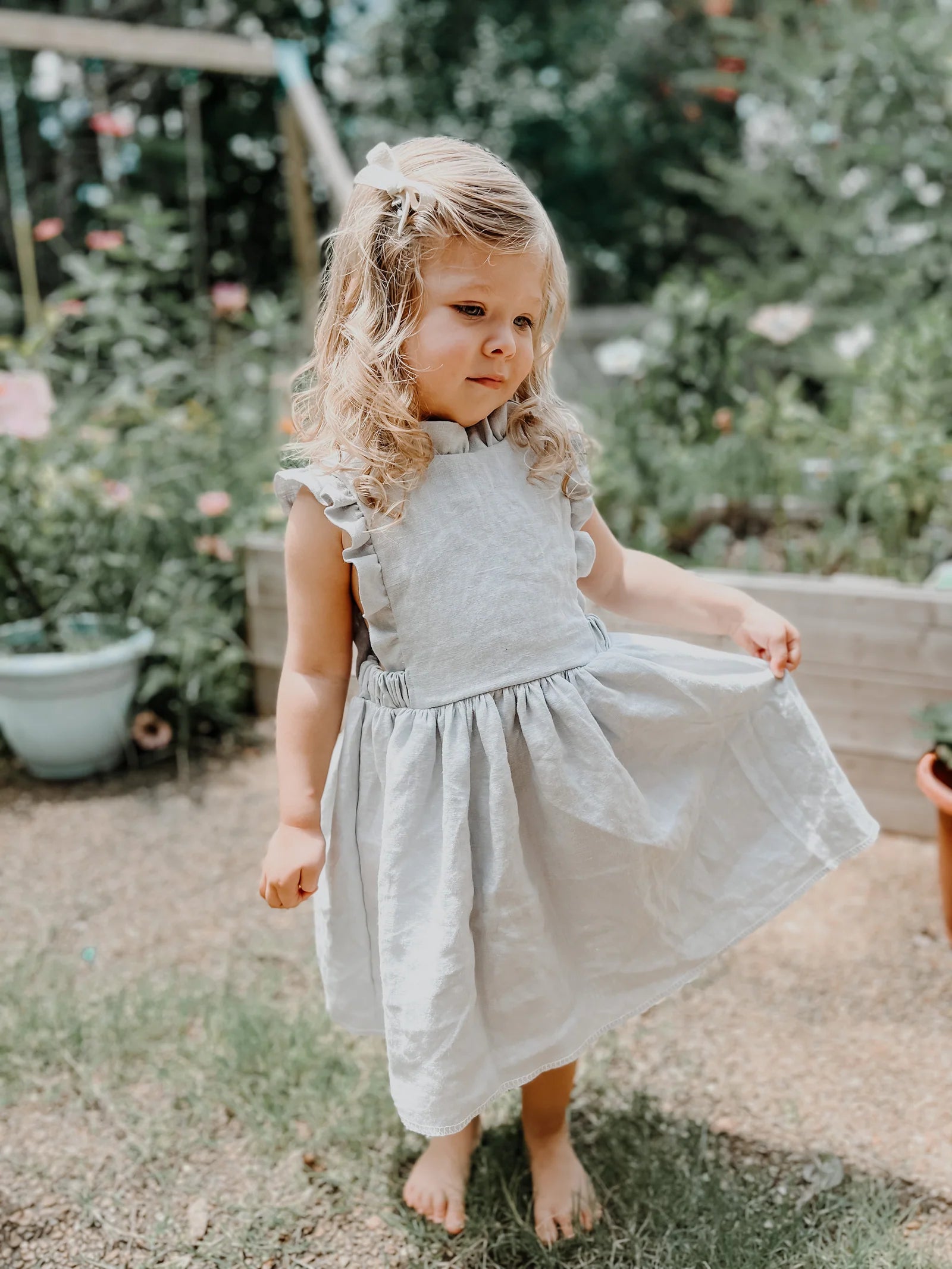 Oh Me Oh My Baby/Child Lily of the Valley Pinafore