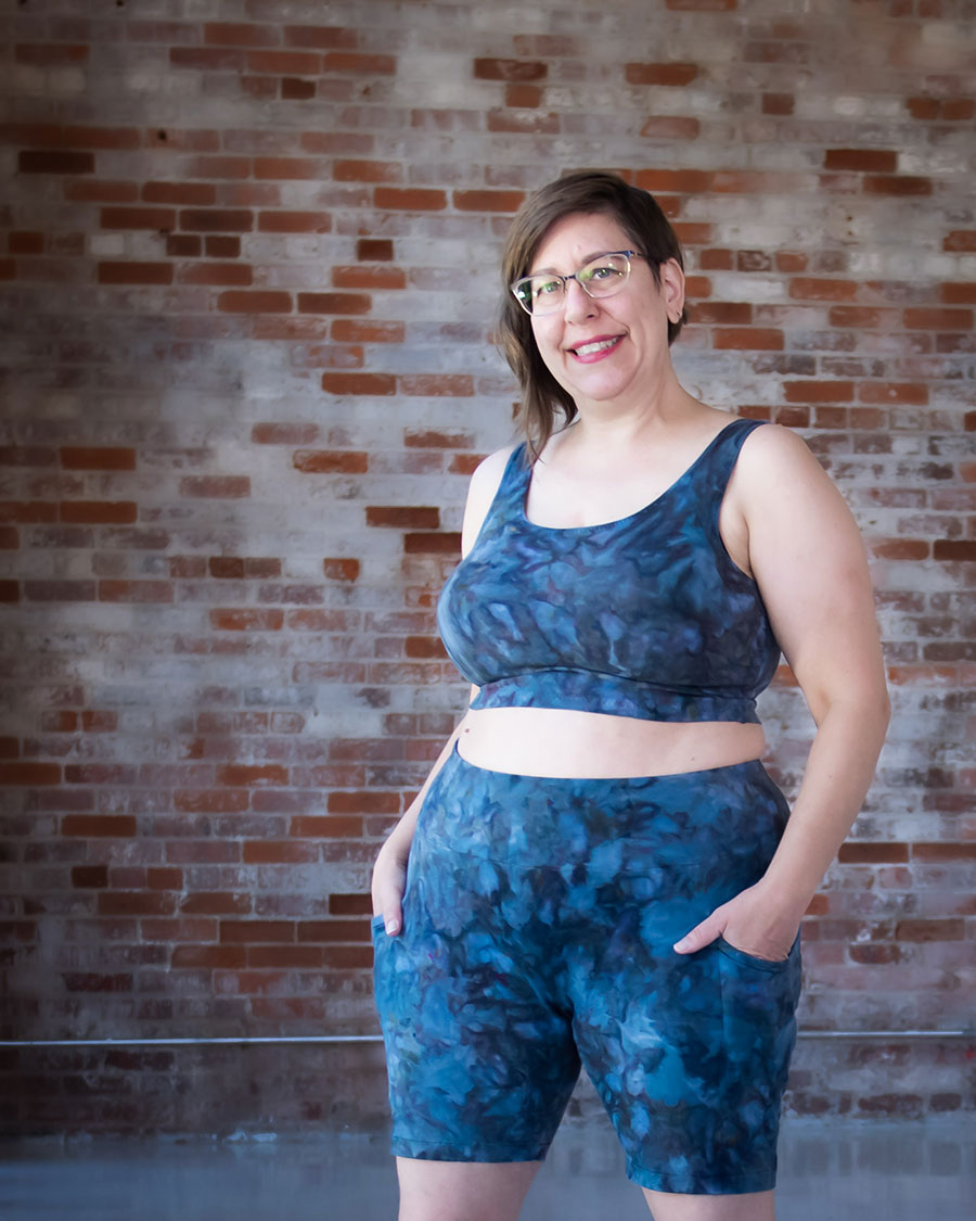 Sew Liberated Limestone Leggings and Top