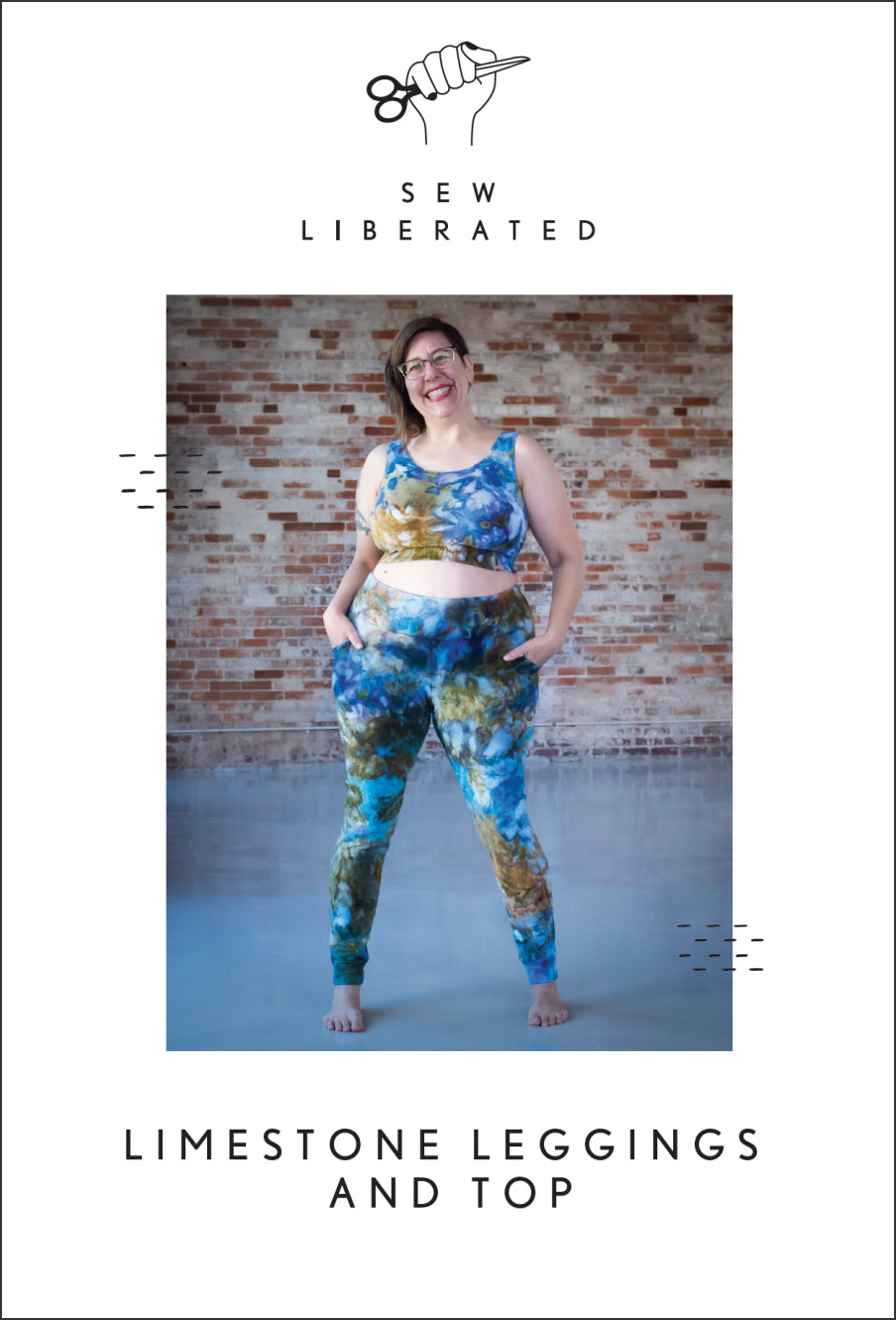 Sew Liberated Limestone Leggings and Top