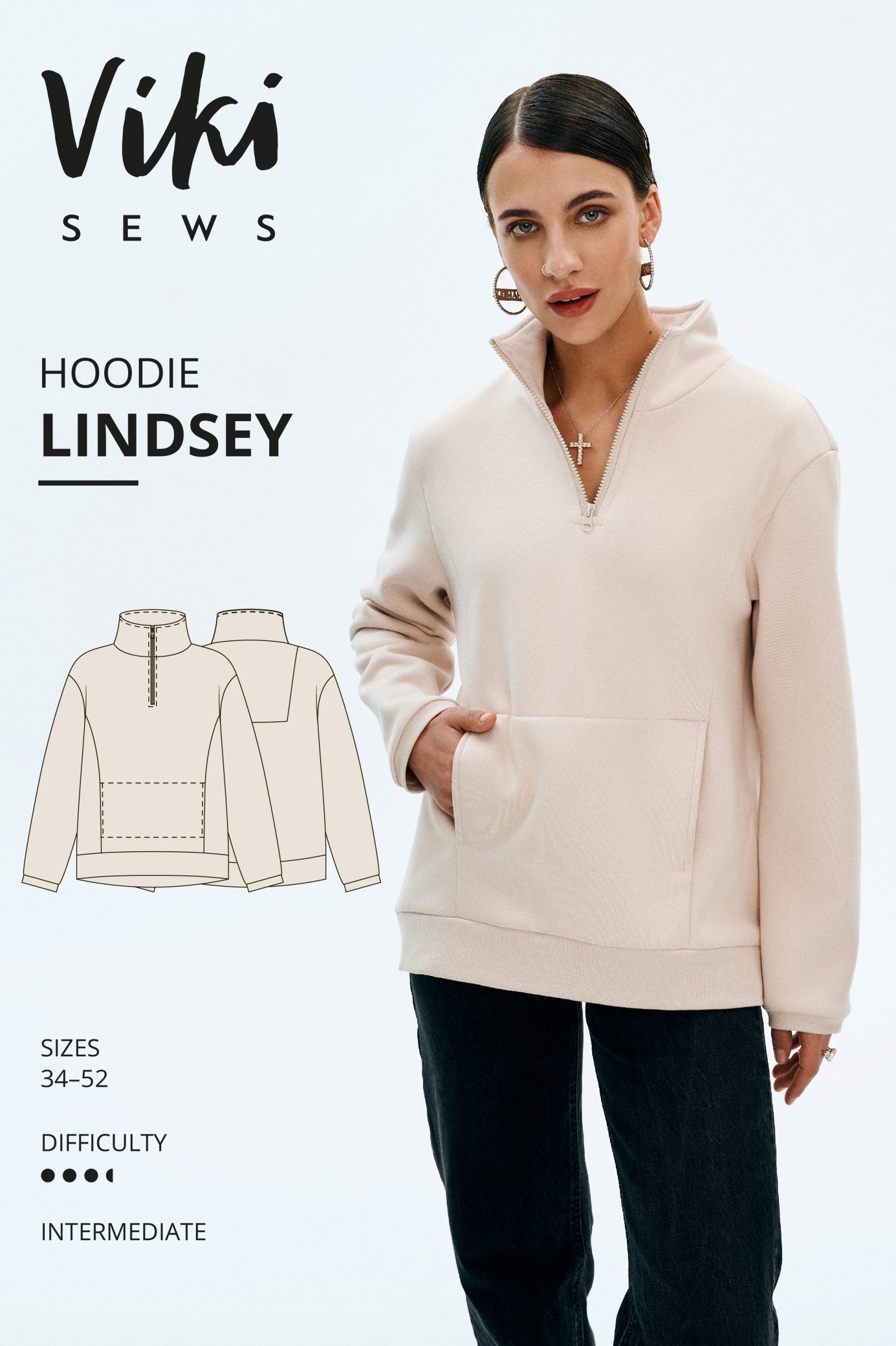 Vikisews Lindsey Hoodie PDF