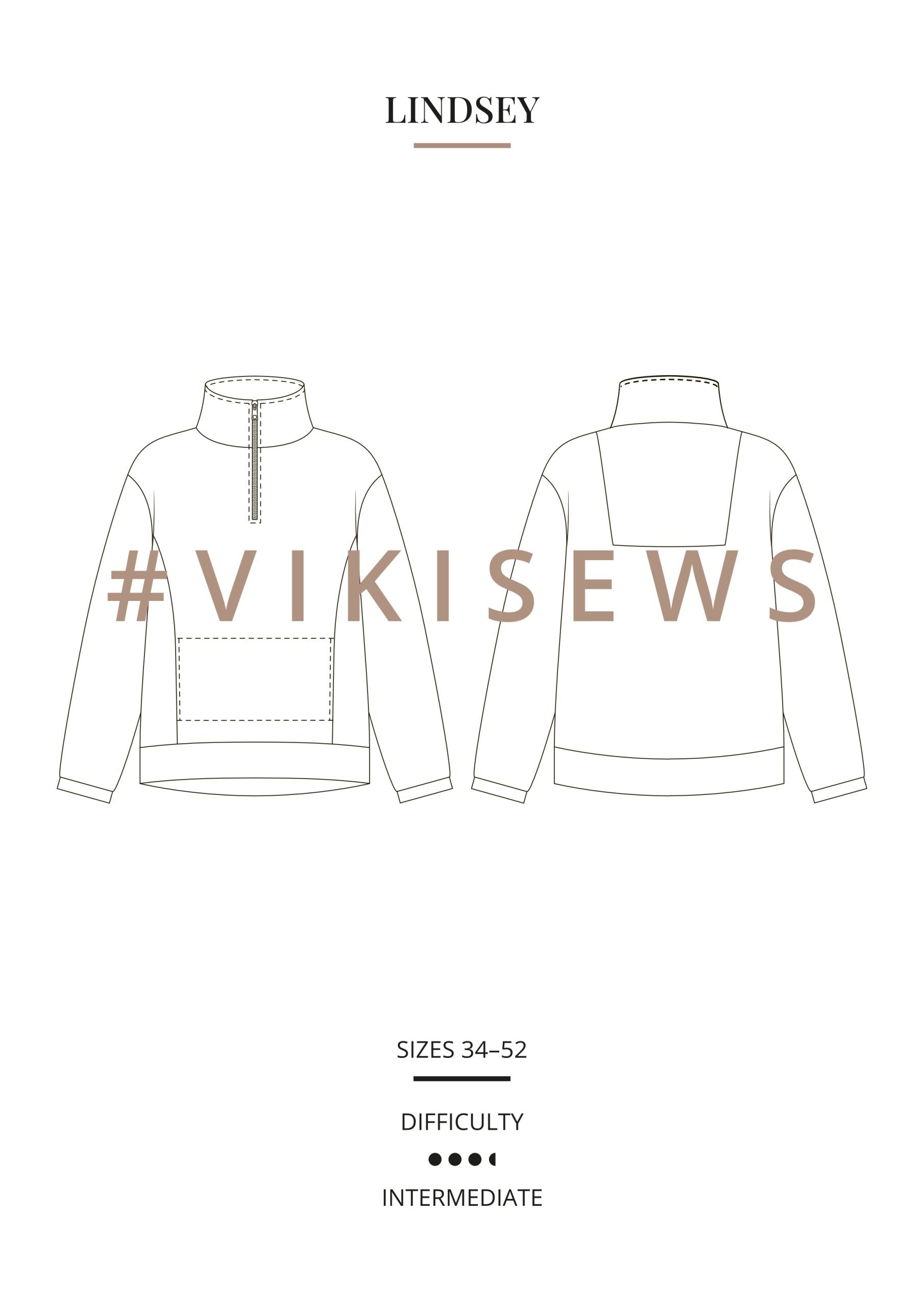 Vikisews Lindsey Hoodie PDF