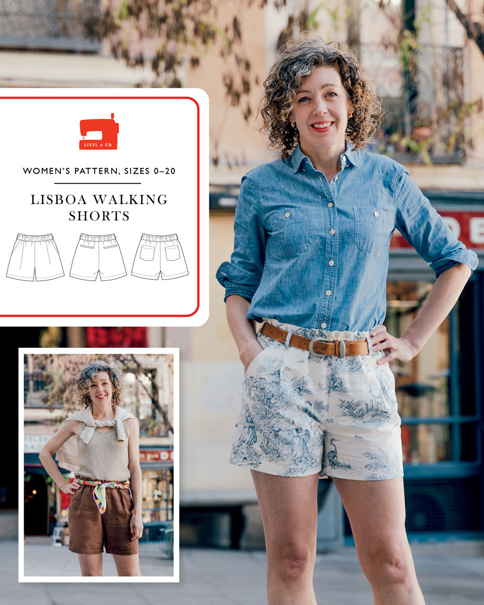 Liesl + Co Lisboa Walking Shorts