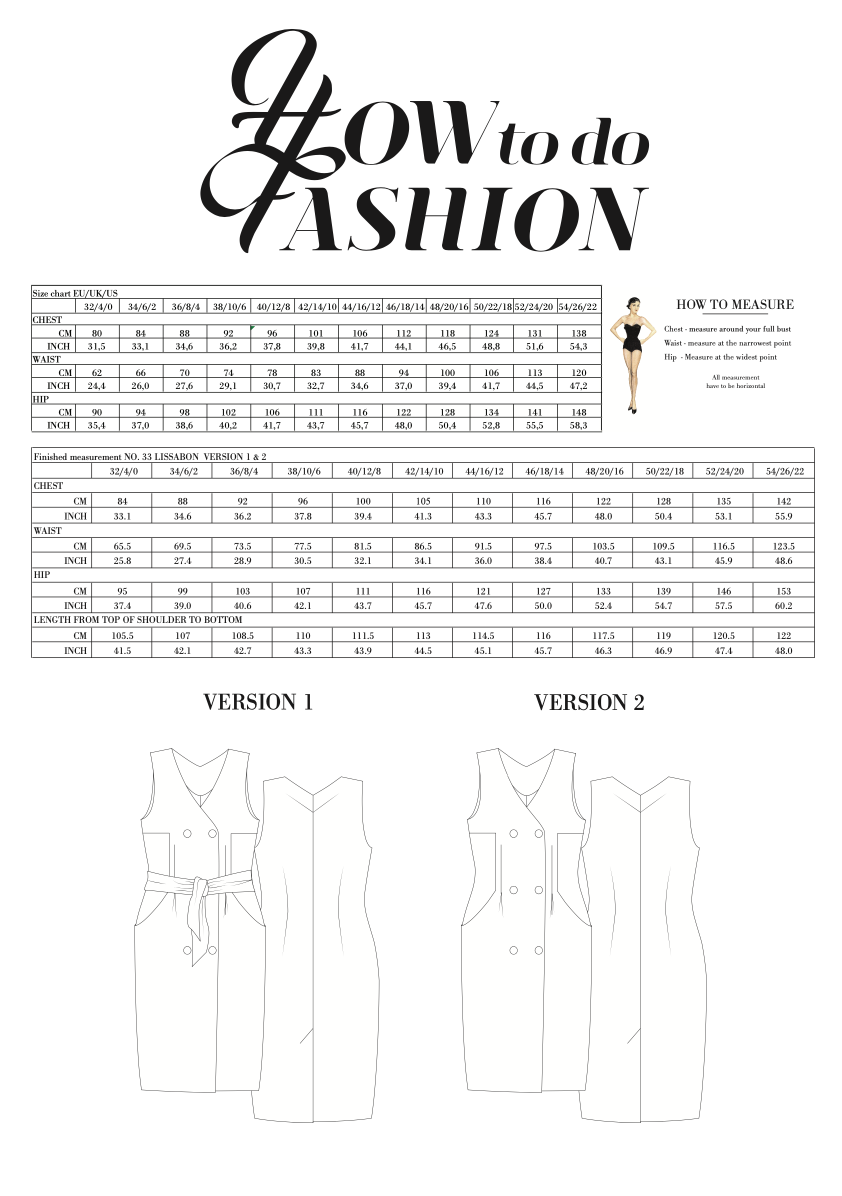 How to Do Fashion No. 33 Lissabon Dress