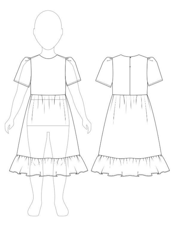 Kate’s Sewing Patterns Little Naya Dress
