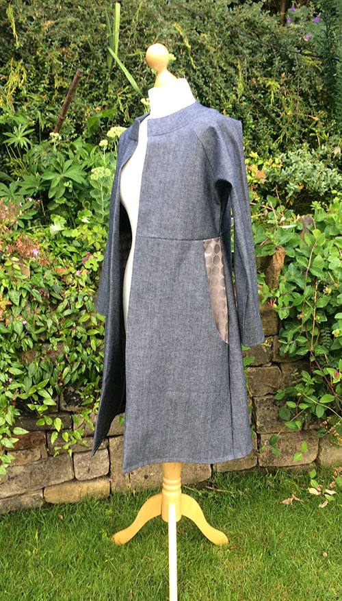 Sew Different Long Line Jacket