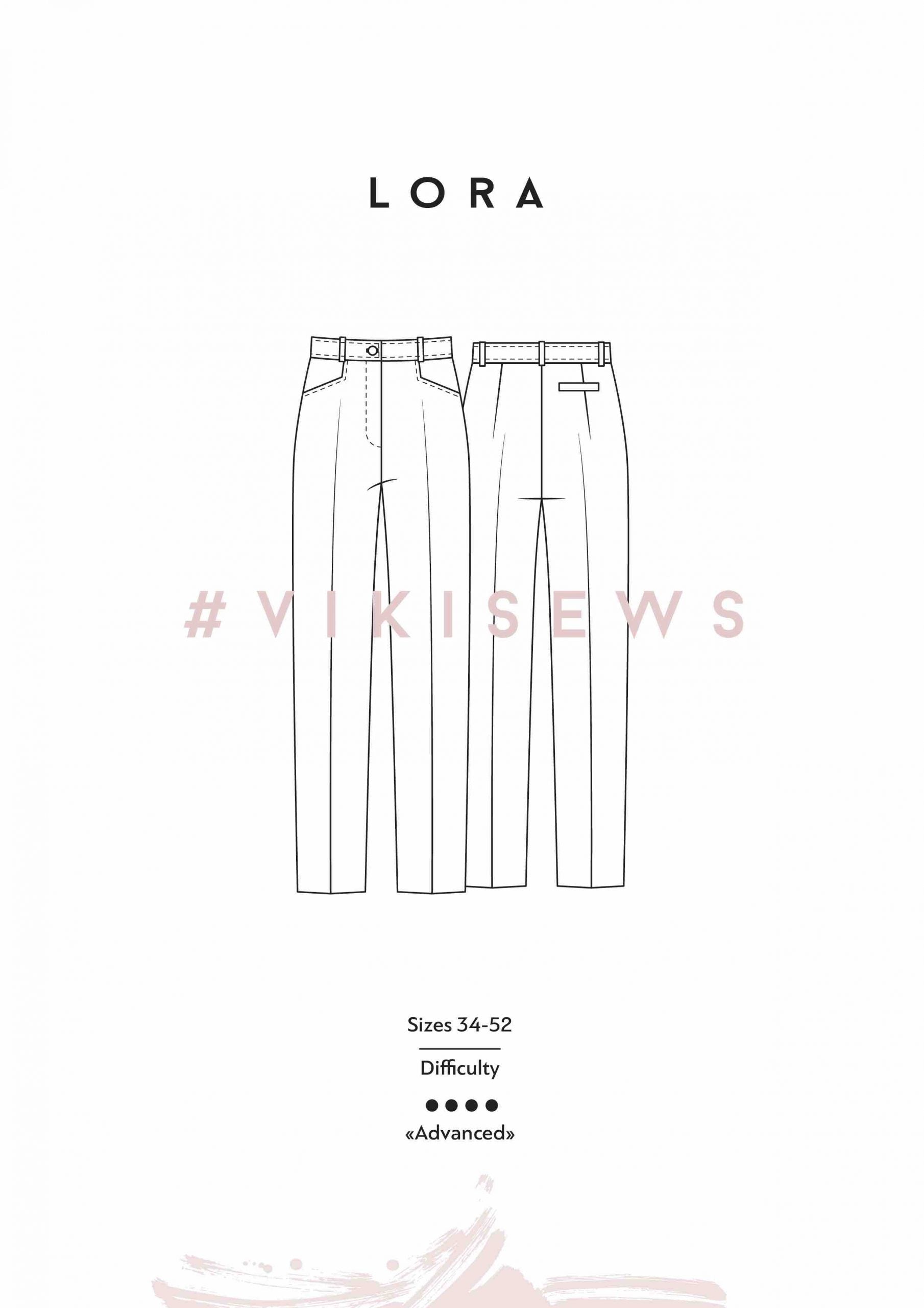 Vikisews Lora Trousers PDF