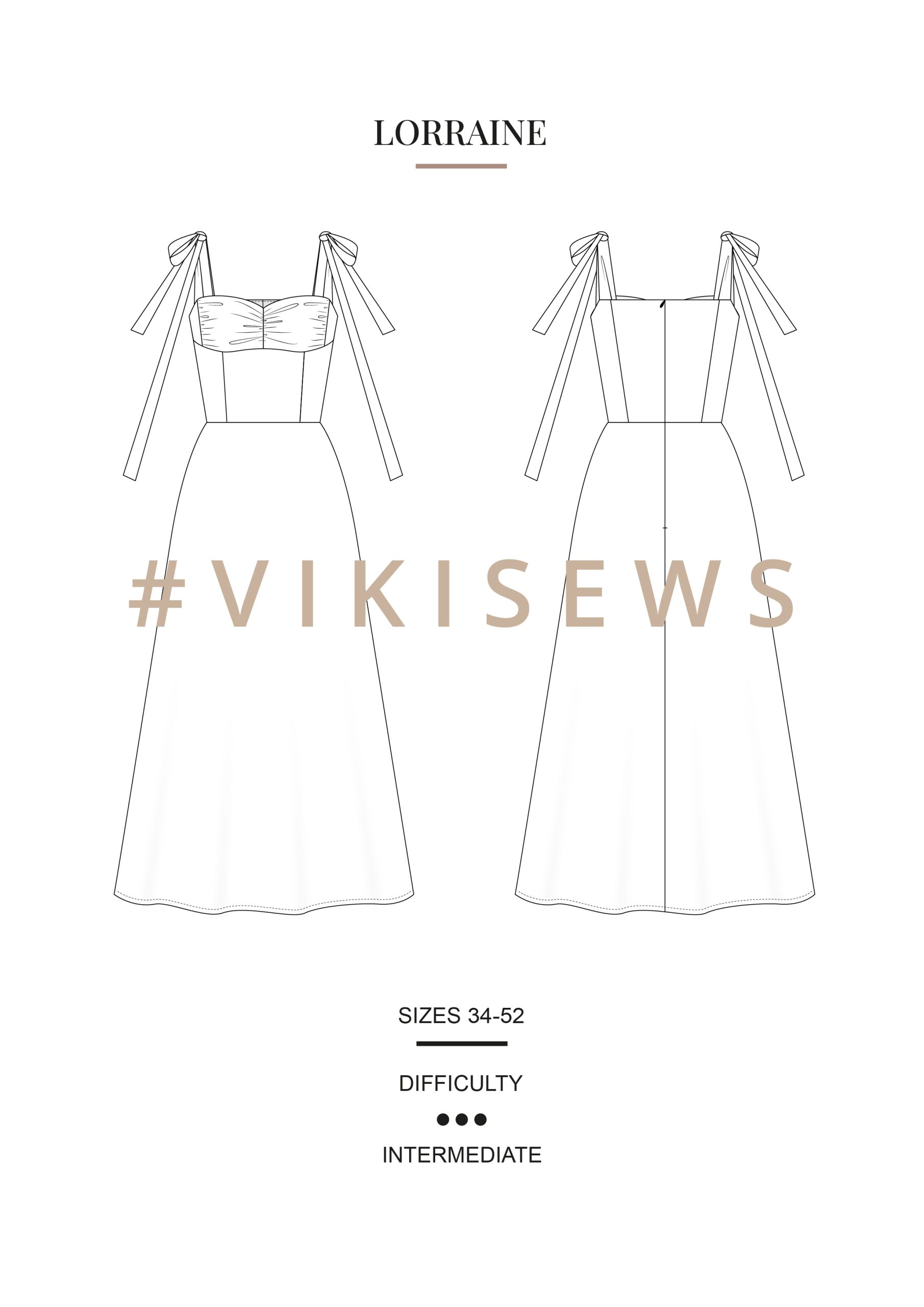 Vikisews Lorraine Dress