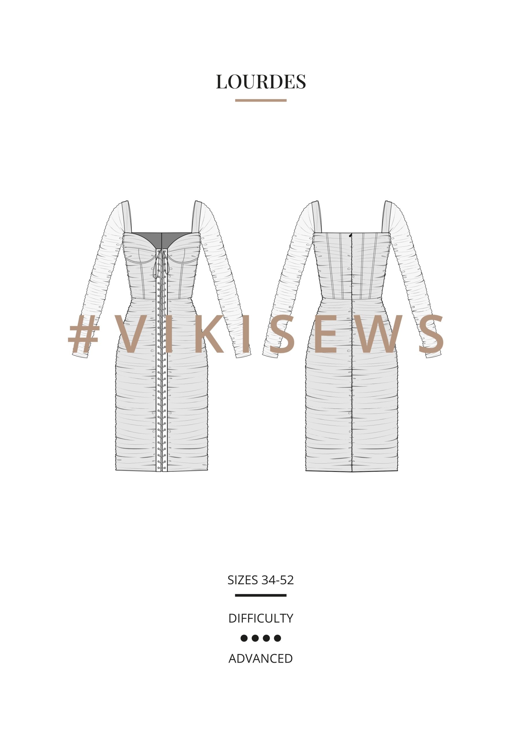 Vikisews Lourdes Dress PDF