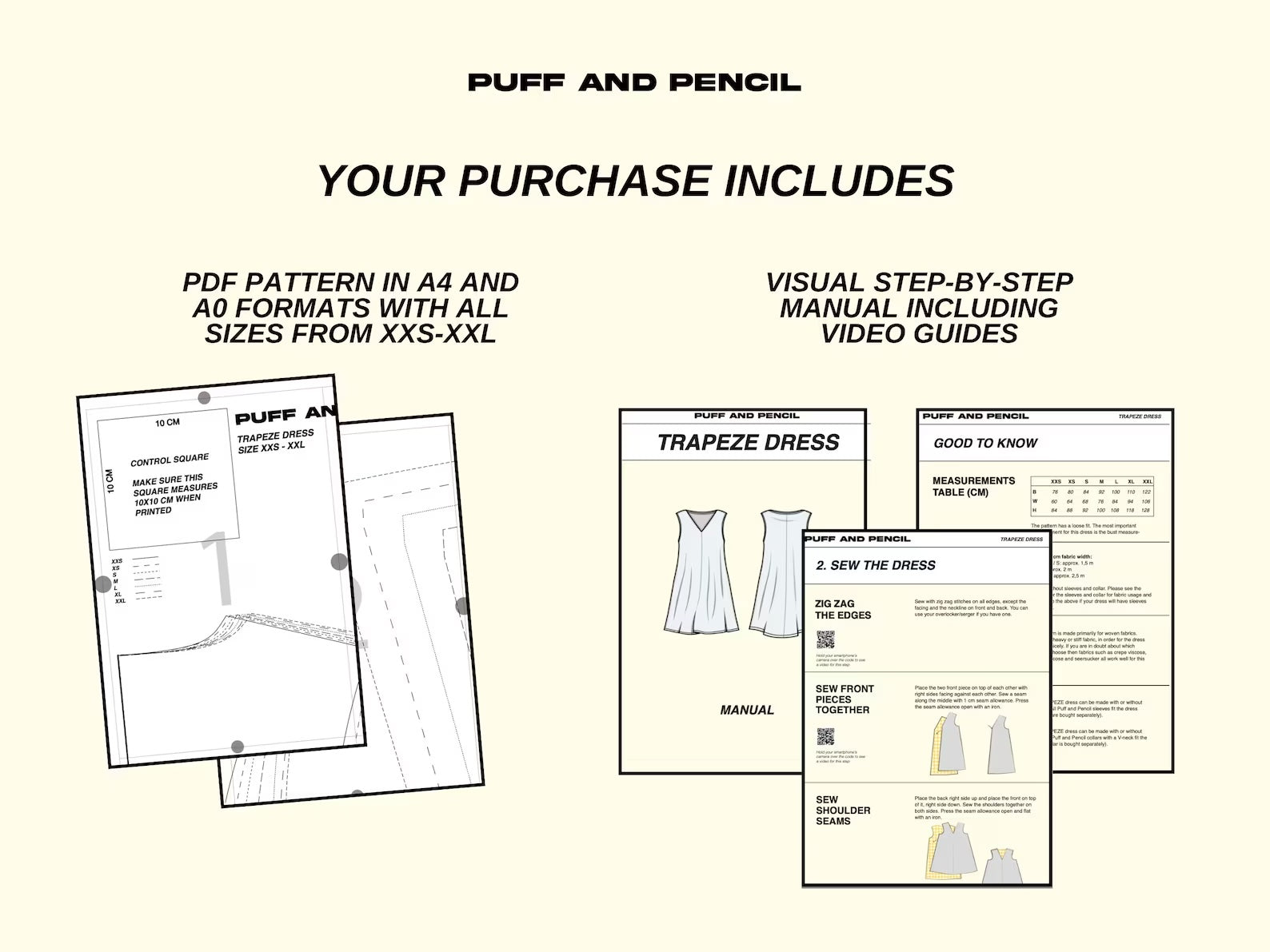 Puff and Pencil Luna Vest & Kite Sleeve