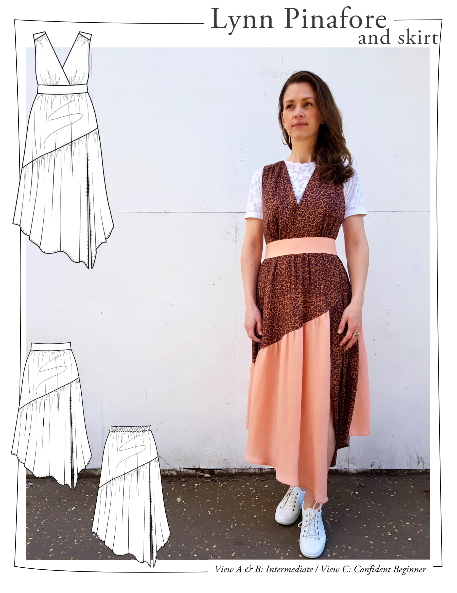 Vanessa Hansen Lynn Pinafore and Skirt