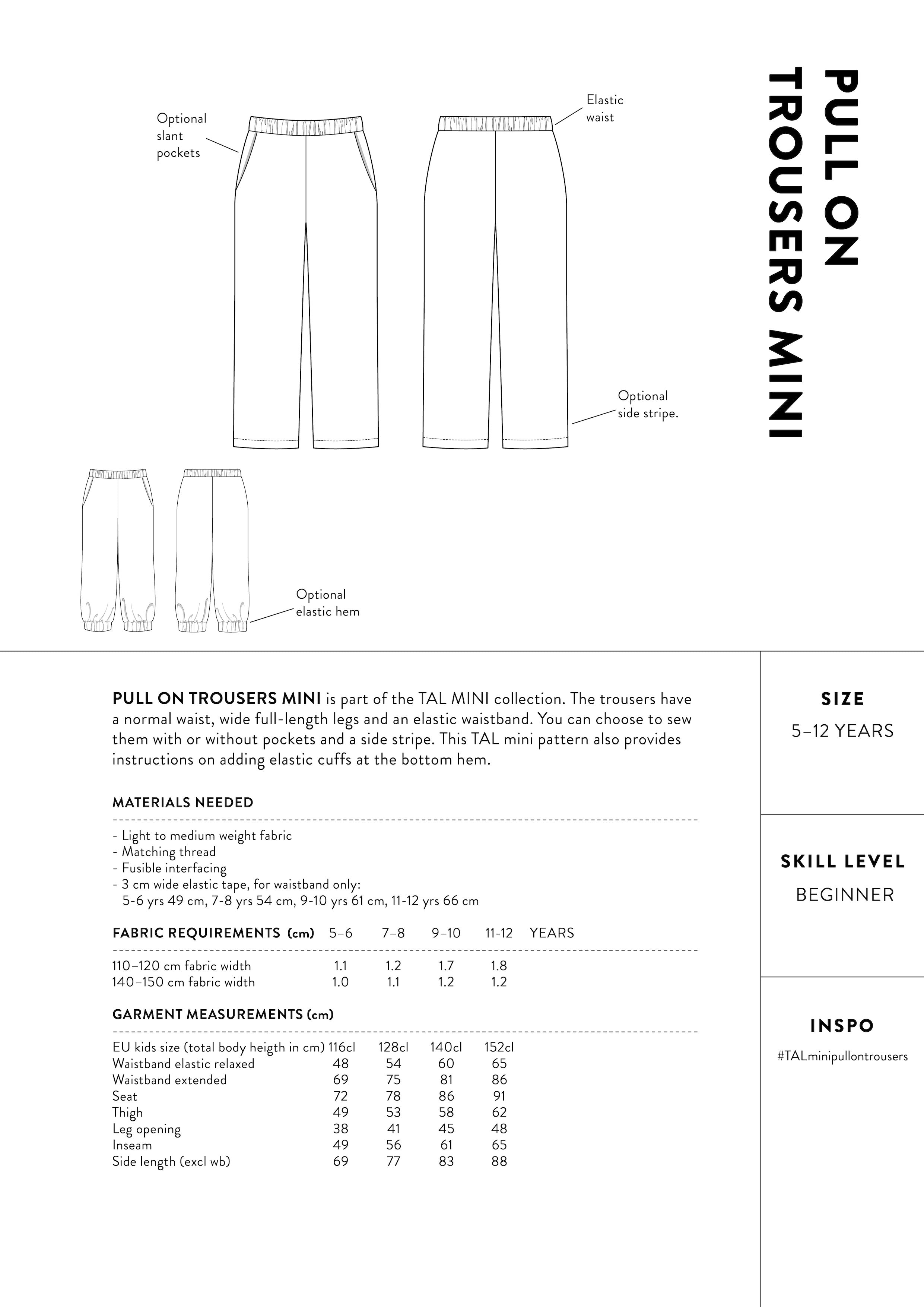 The Assembly Line Pull-on Trousers