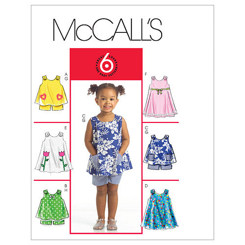 McCalls Baby/Child Outfits M5416