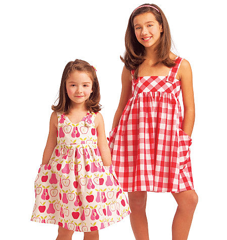 McCalls Child/Teen Dresses M5613