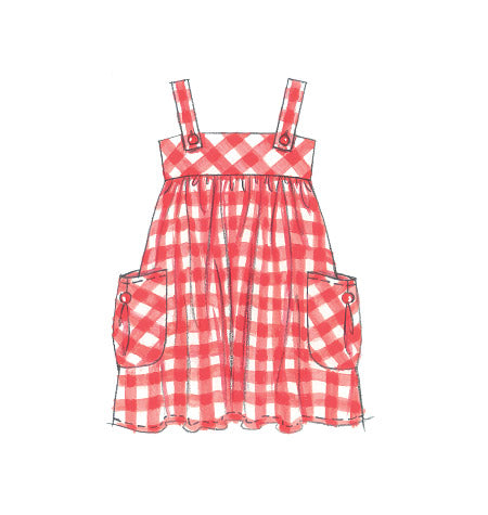 McCalls Child/Teen Dresses M5613