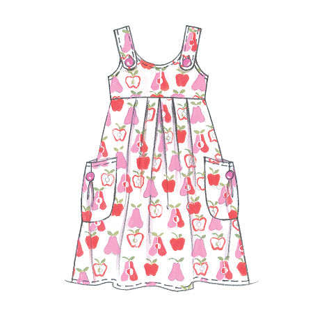 McCalls Child/Teen Dresses M5613