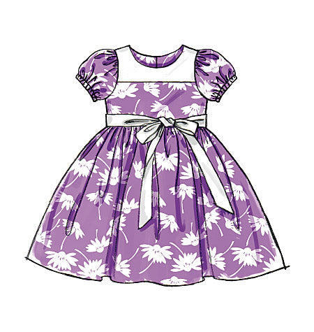 McCalls Children's Dresses M5793