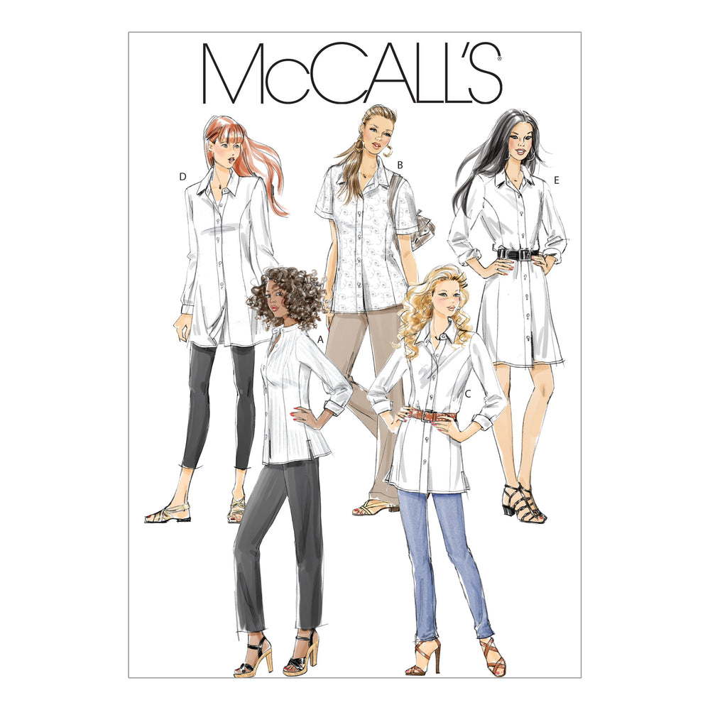 McCalls Shirts M6124