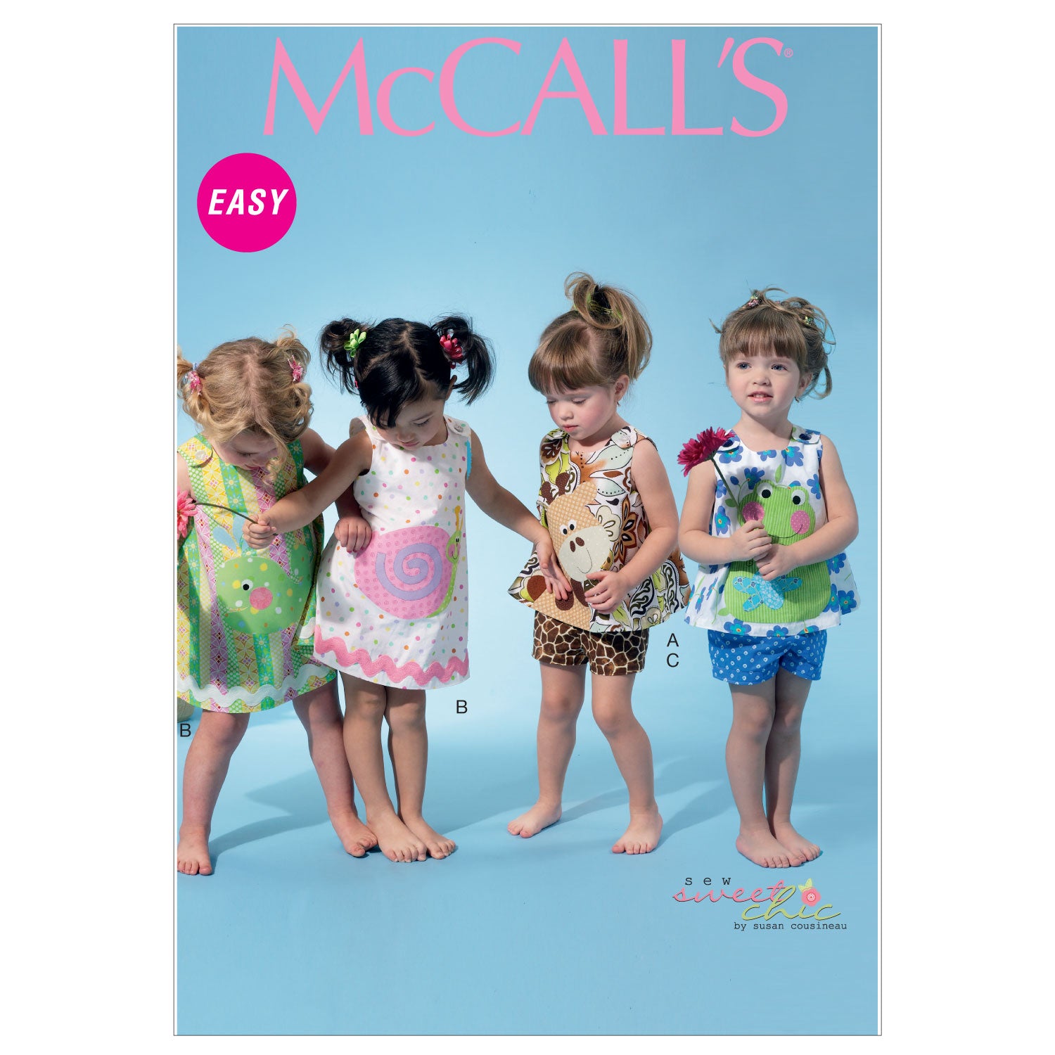 McCalls Babies' Top, Dress and Shorts M6541