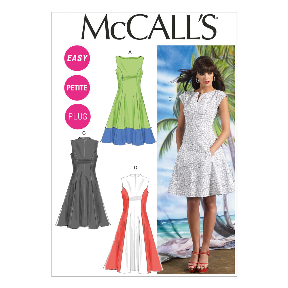 McCalls Dresses M6741