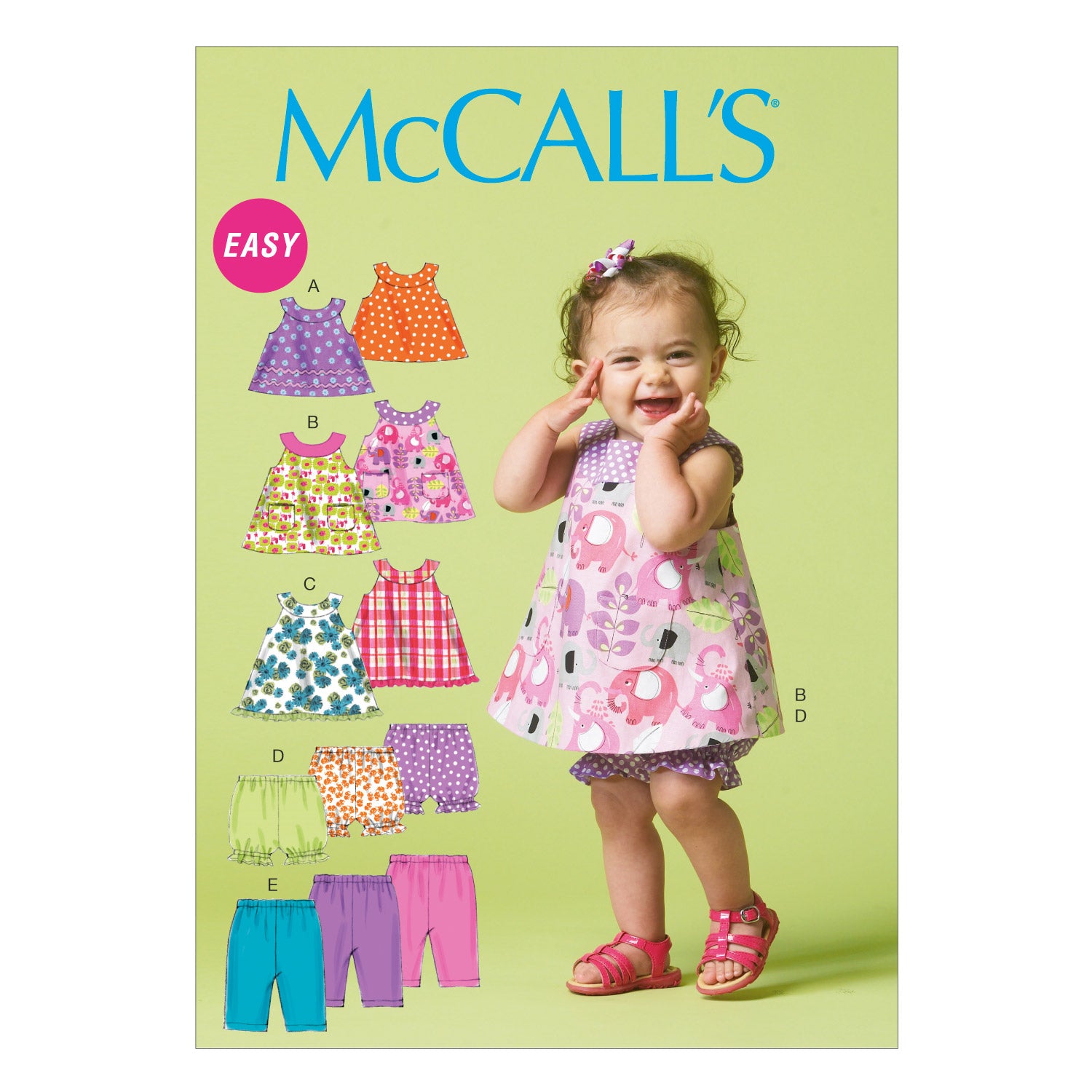 McCalls Babies' Mix & Match Outfit M6912