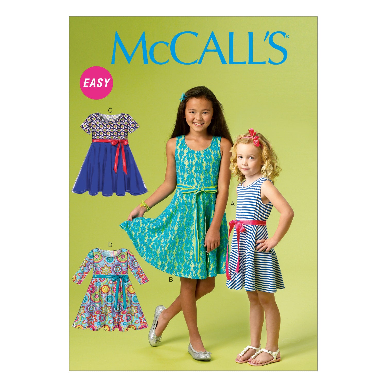 McCalls Child/Teen Dresses M6915