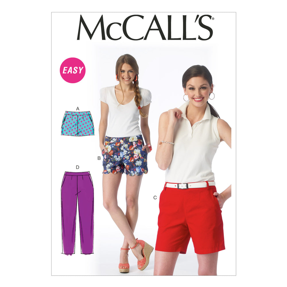 McCalls Shorts and Trousers M6930