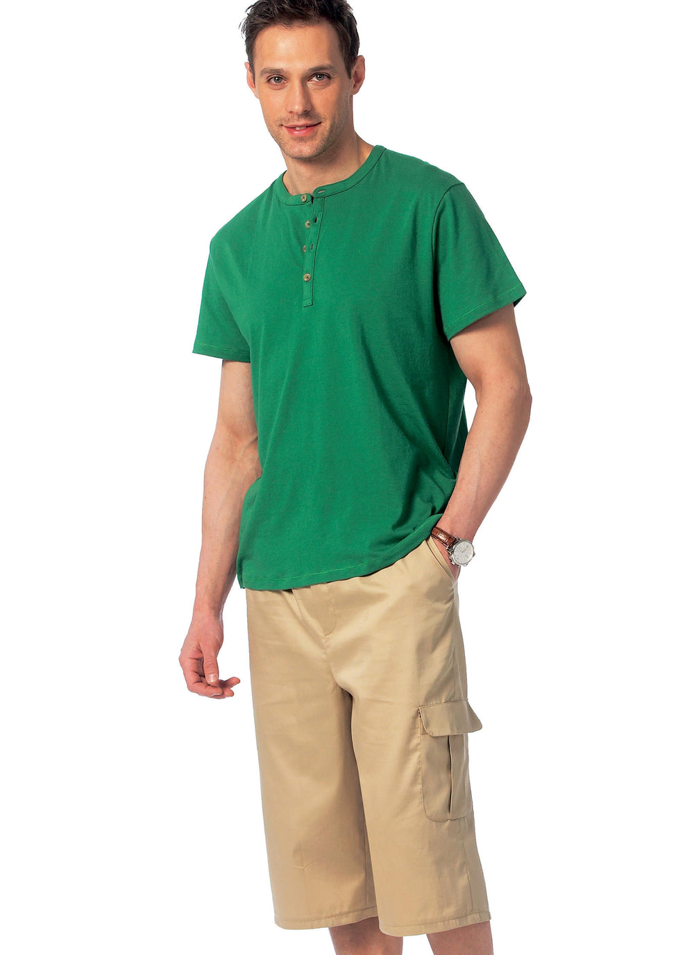 McCalls Men's Tops, T-Shirts & Shorts M6973