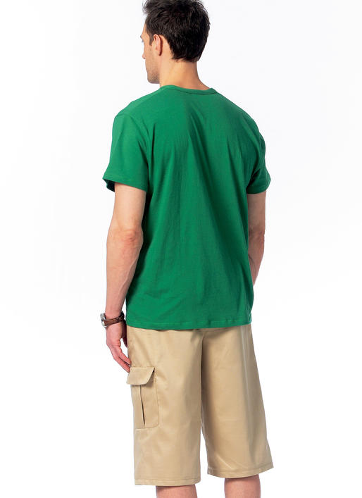 McCalls Men's Tops, T-Shirts & Shorts M6973