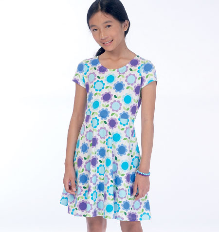 McCalls Child/Teen Dresses M7079