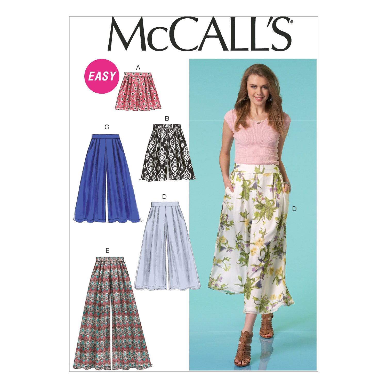 McCalls Shorts and Trousers M7131