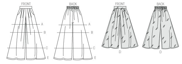 McCalls Shorts and Trousers M7131