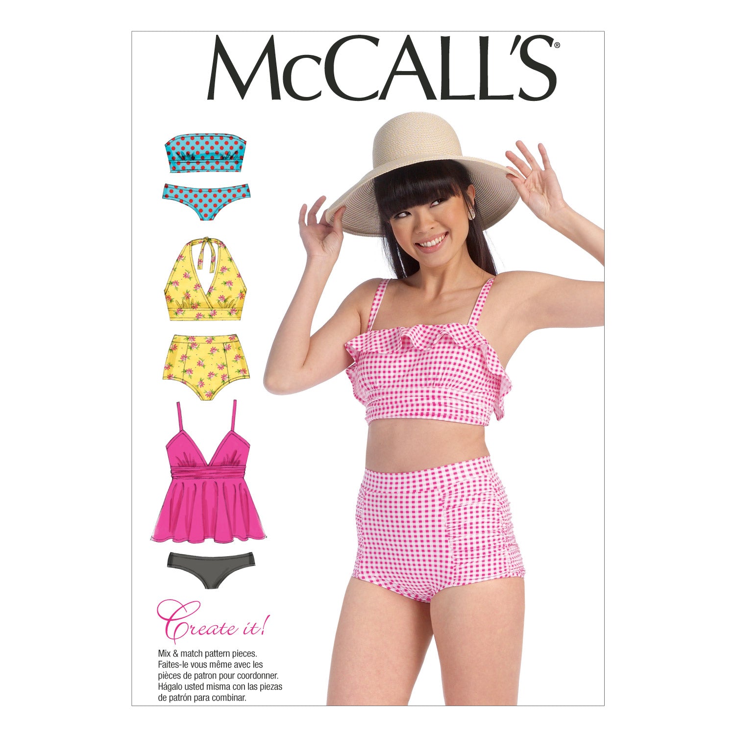 McCalls Swimwear M7168