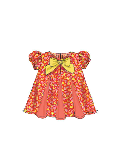 McCalls Babies' Dresses and Panties M7177